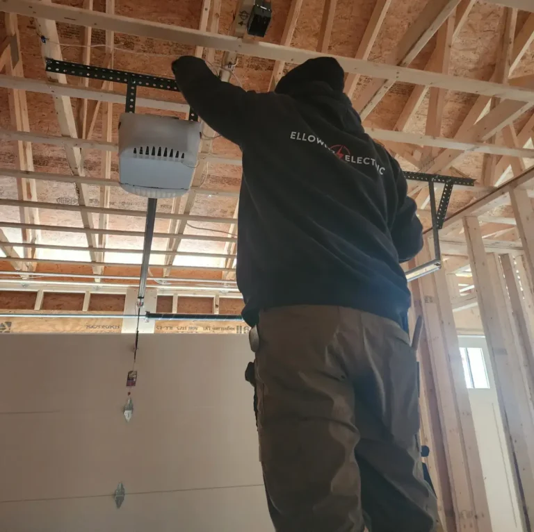 new construction, wiring light fixtures, outlets, electric panels